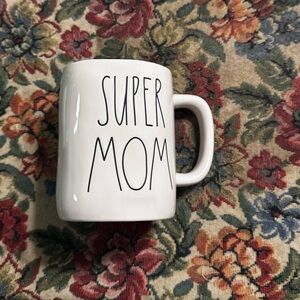 Rae Dunn SUPER MOM Mug